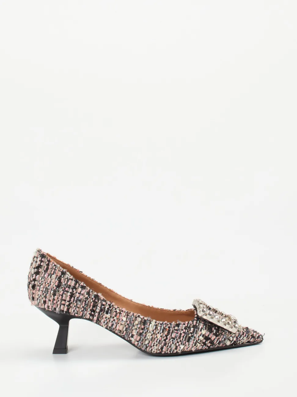 Konstantin Starke – Pumps aus Bouclé-Textil in Rosé