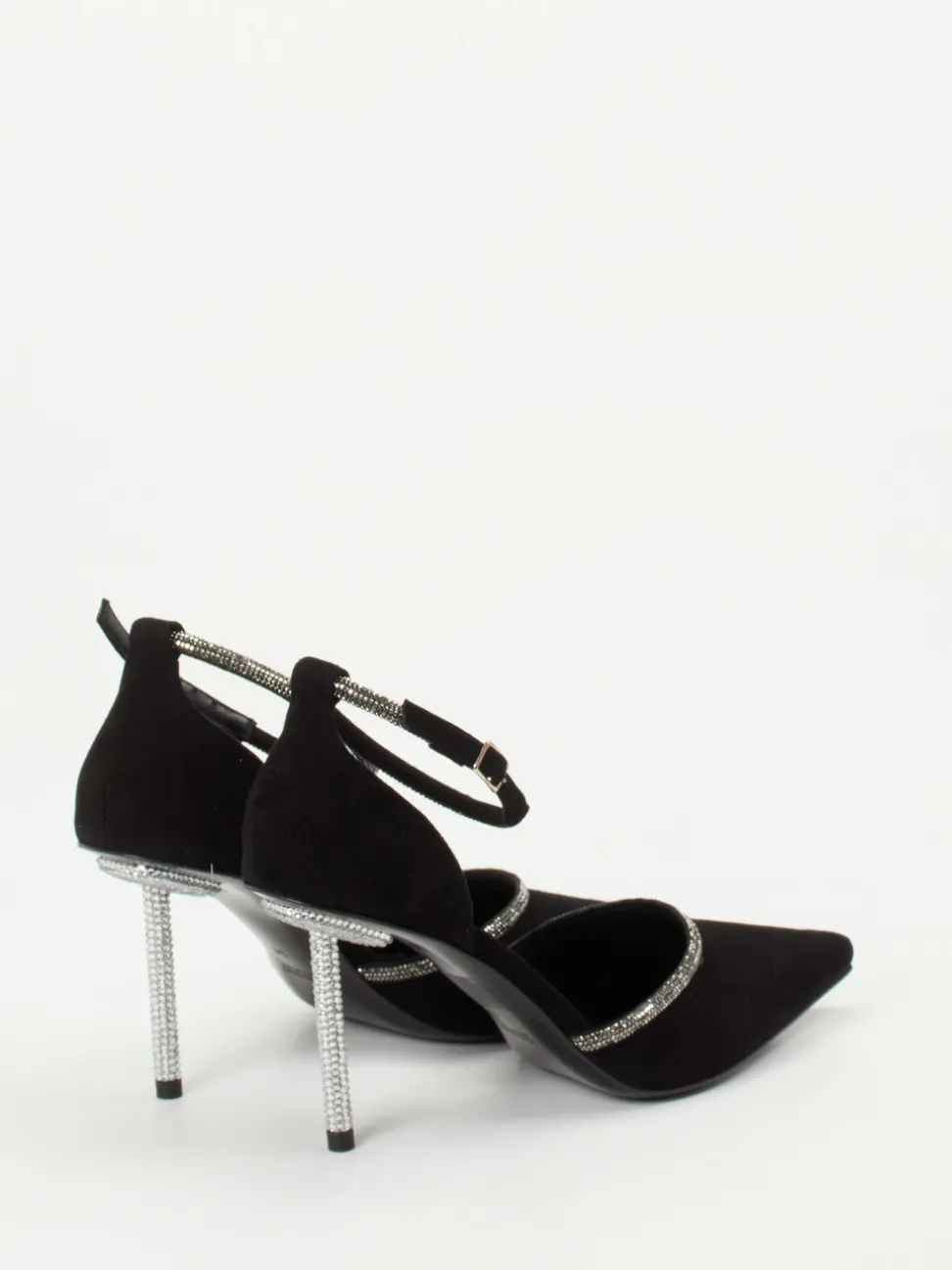 Konstantin Starke – Pumps aus Veloursleder schwarz