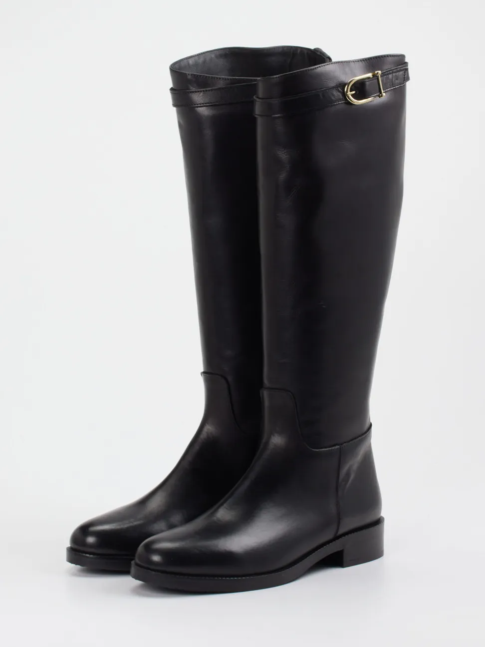 Konstantin Starke – Reitstiefel aus Kalbleder Schwarz