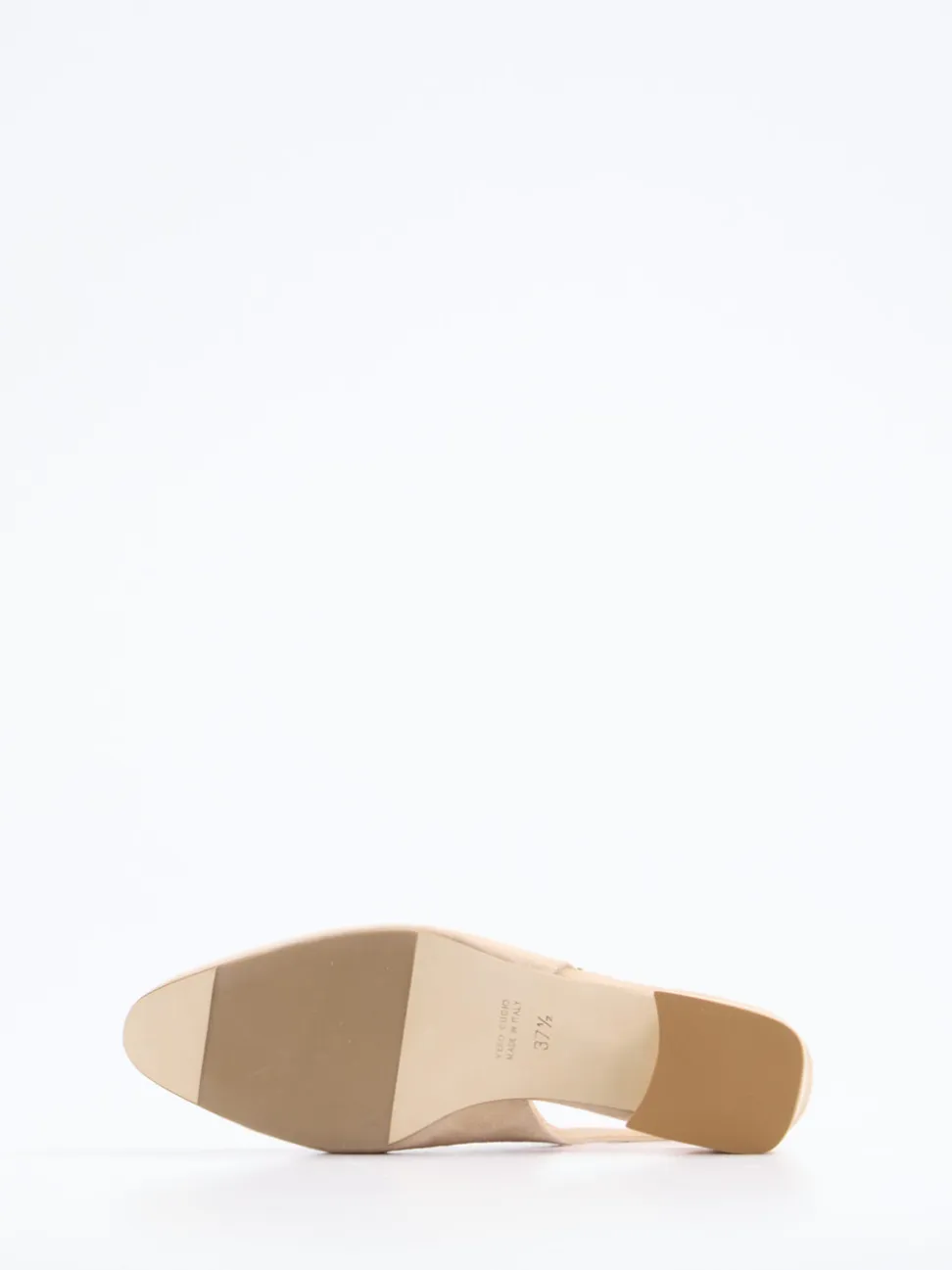Konstantin Starke – Slingback-Pumps aus Veloursleder beige
