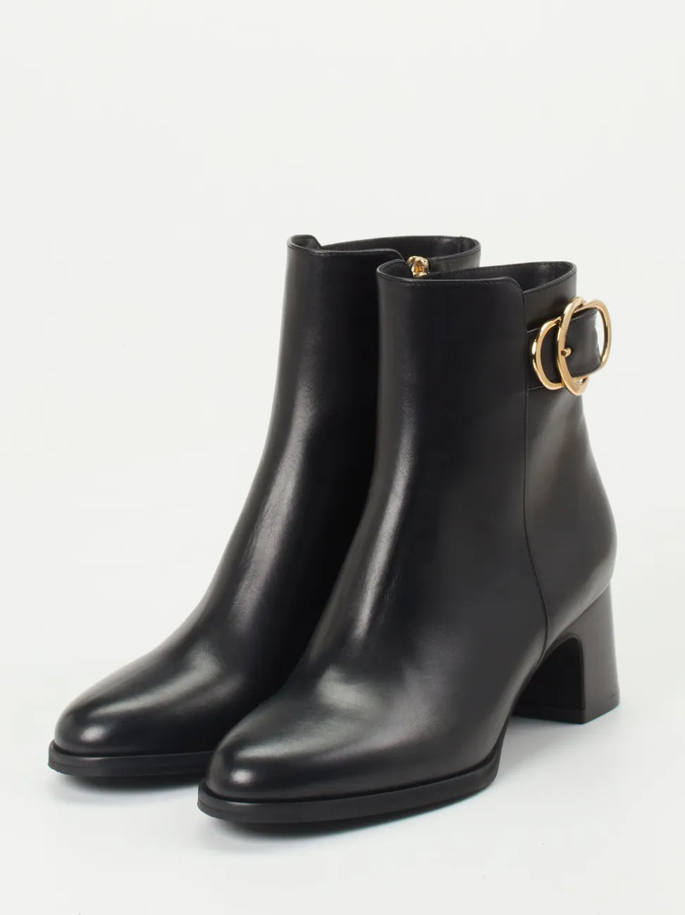 Konstantin Starke – Stiefeletten aus Kalbleder Schwarz