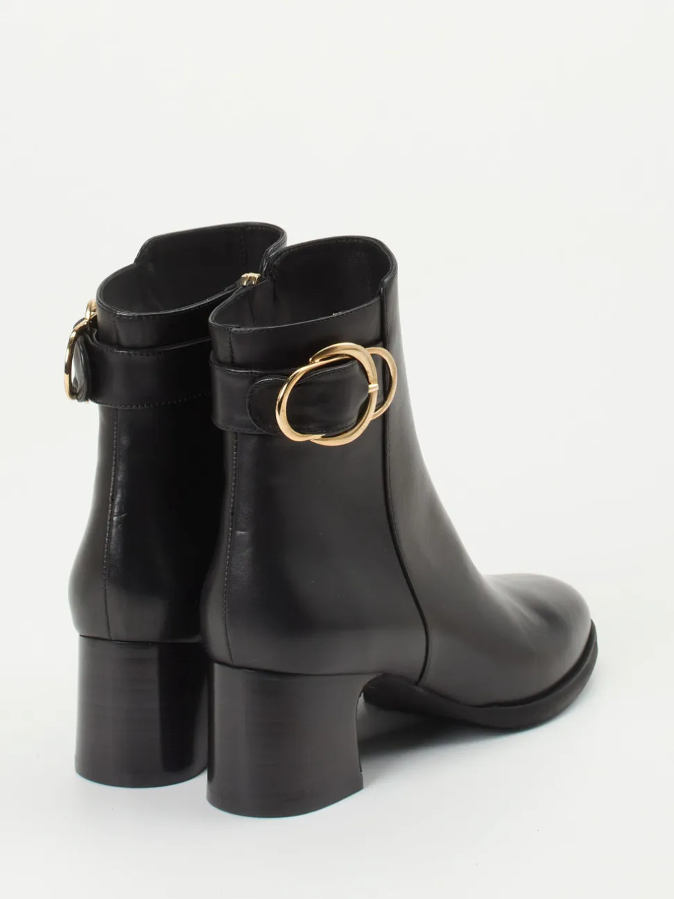 Konstantin Starke – Stiefeletten aus Kalbleder Schwarz