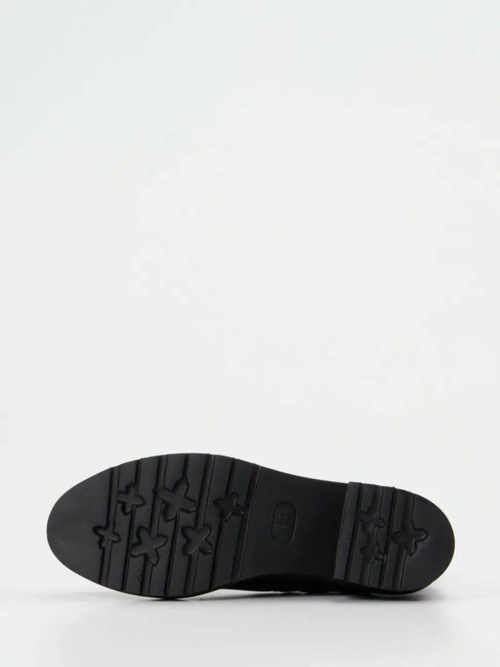 Konstantin Starke – Stiefelette aus Lammleder Tintenblau