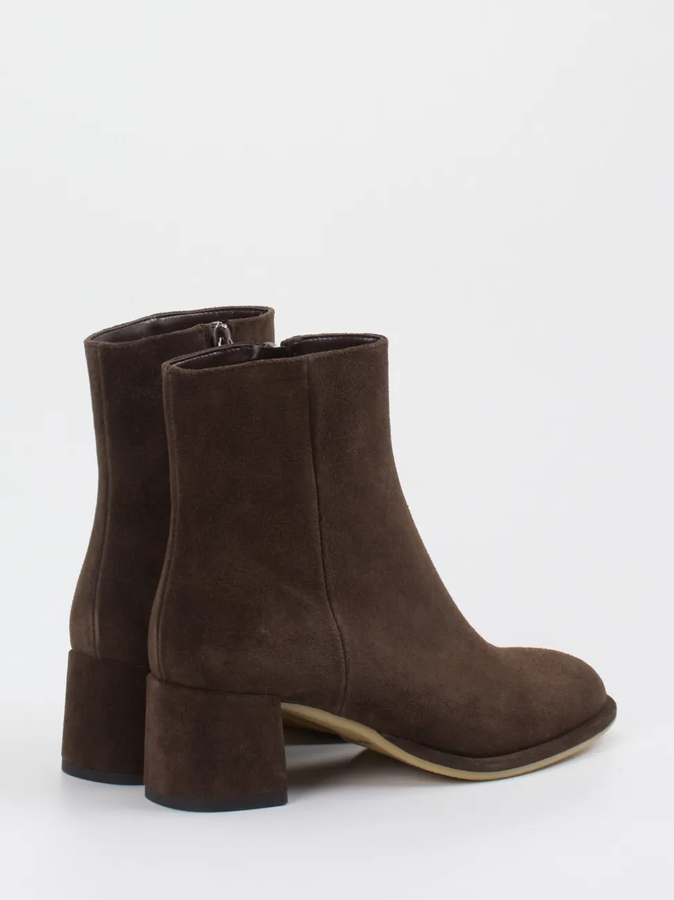Konstantin Starke – Stiefeletten aus Veloursleder Dunkelbraun