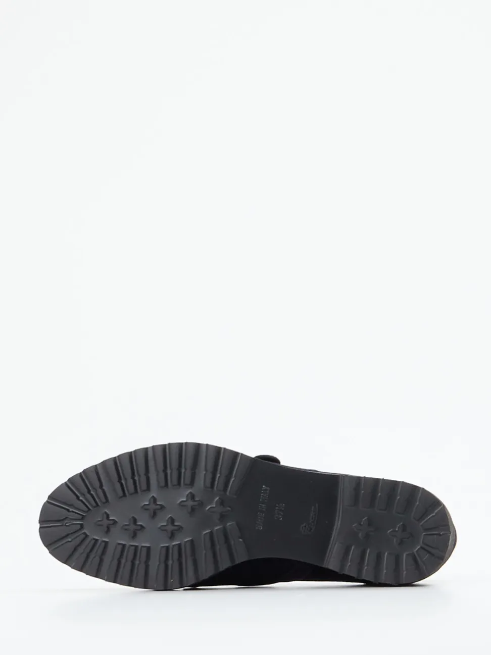 Mannori – Loafer aus Veloursleder mit Lackdetails