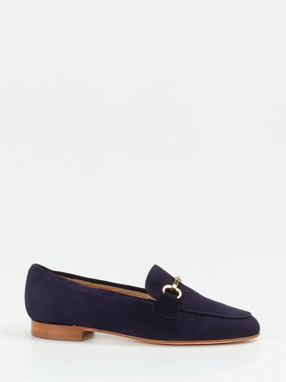 Mannori – Loafer aus Veloursleder Dunkelblau