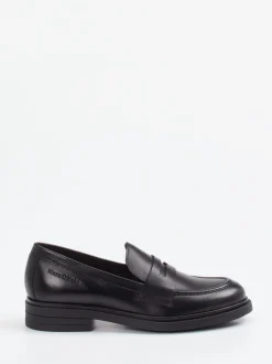 Marc O'Polo – Loafer aus Lammleder in Schwarz