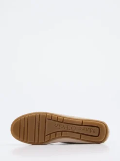 Marc O'Polo – Loafer aus Veloursleder beige