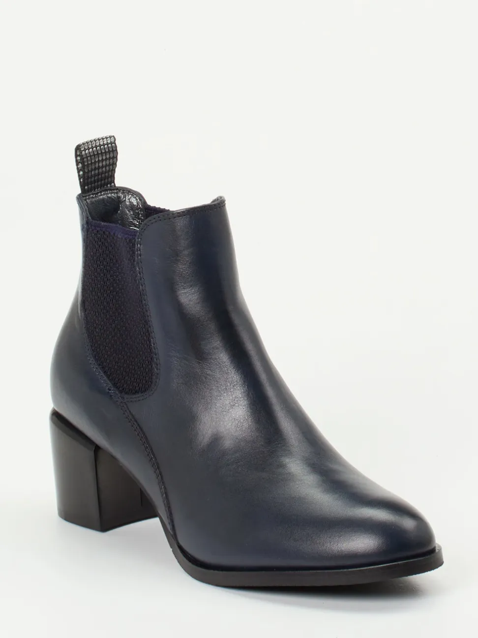 Maripé – Chelsea Boots aus Kalbleder Dunkelblau