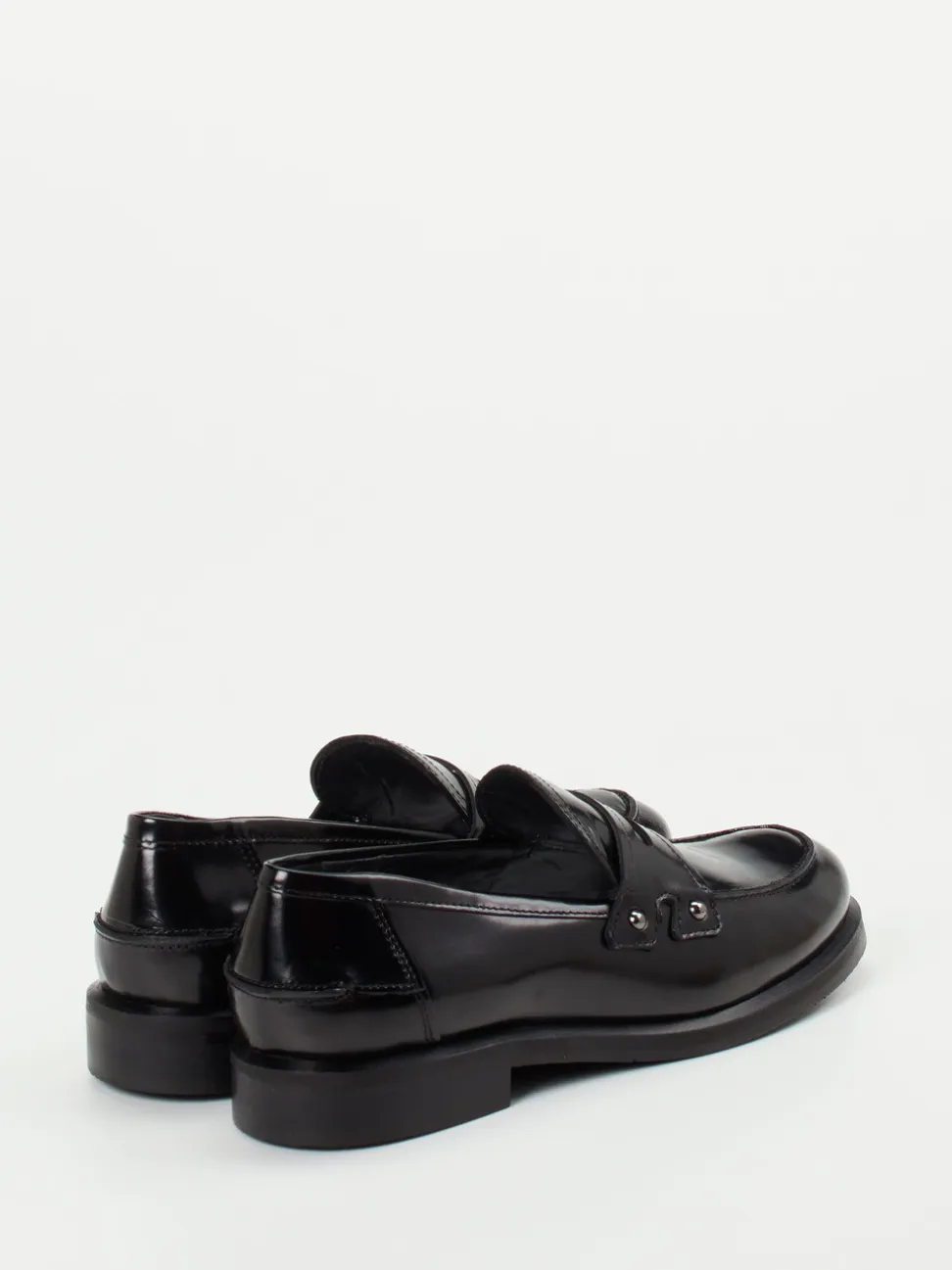 Maripé – Loafer aus Hochglanzleder Schwarz
