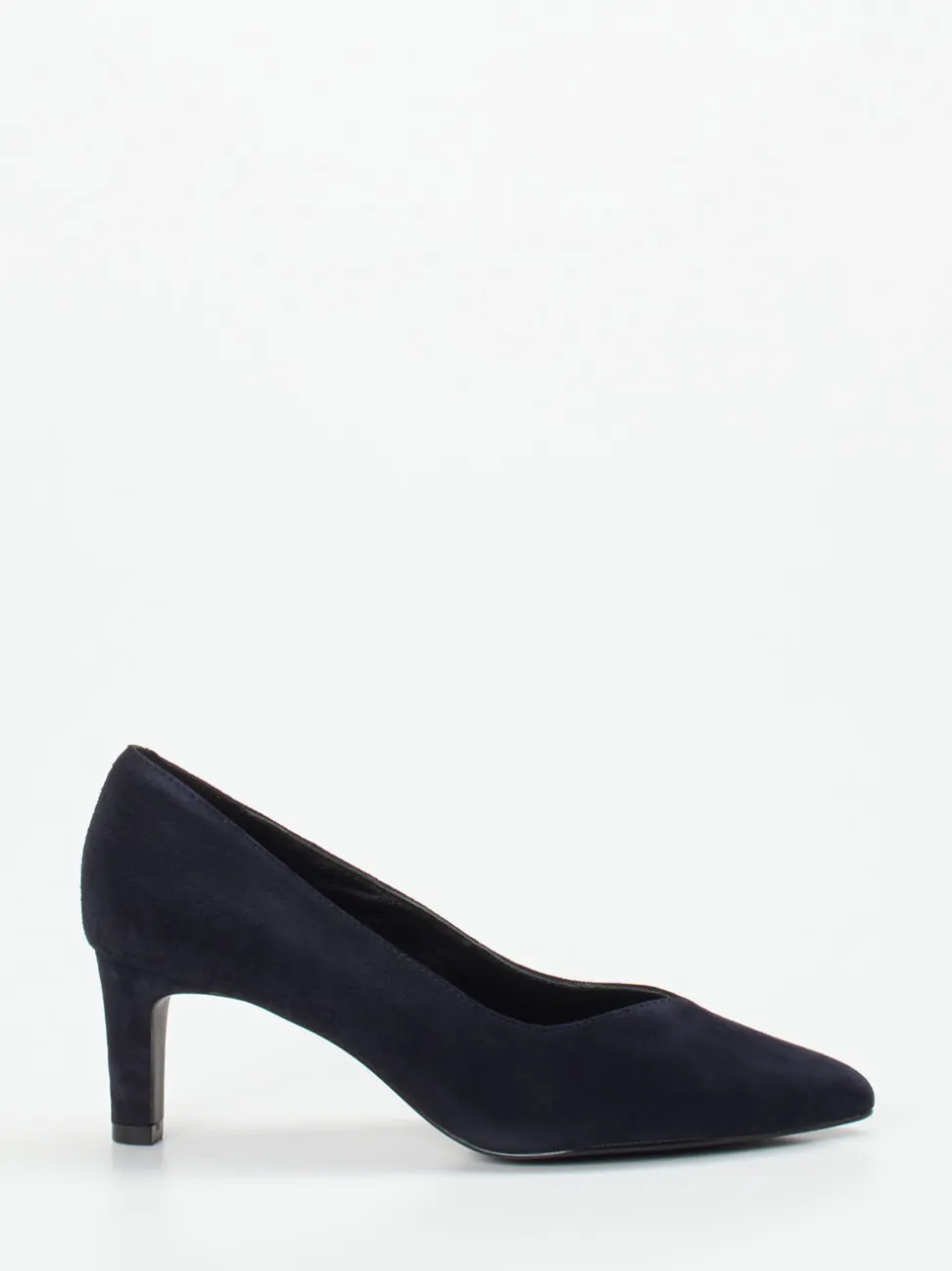 Maripé – Pumps aus Veloursleder dunkelblau