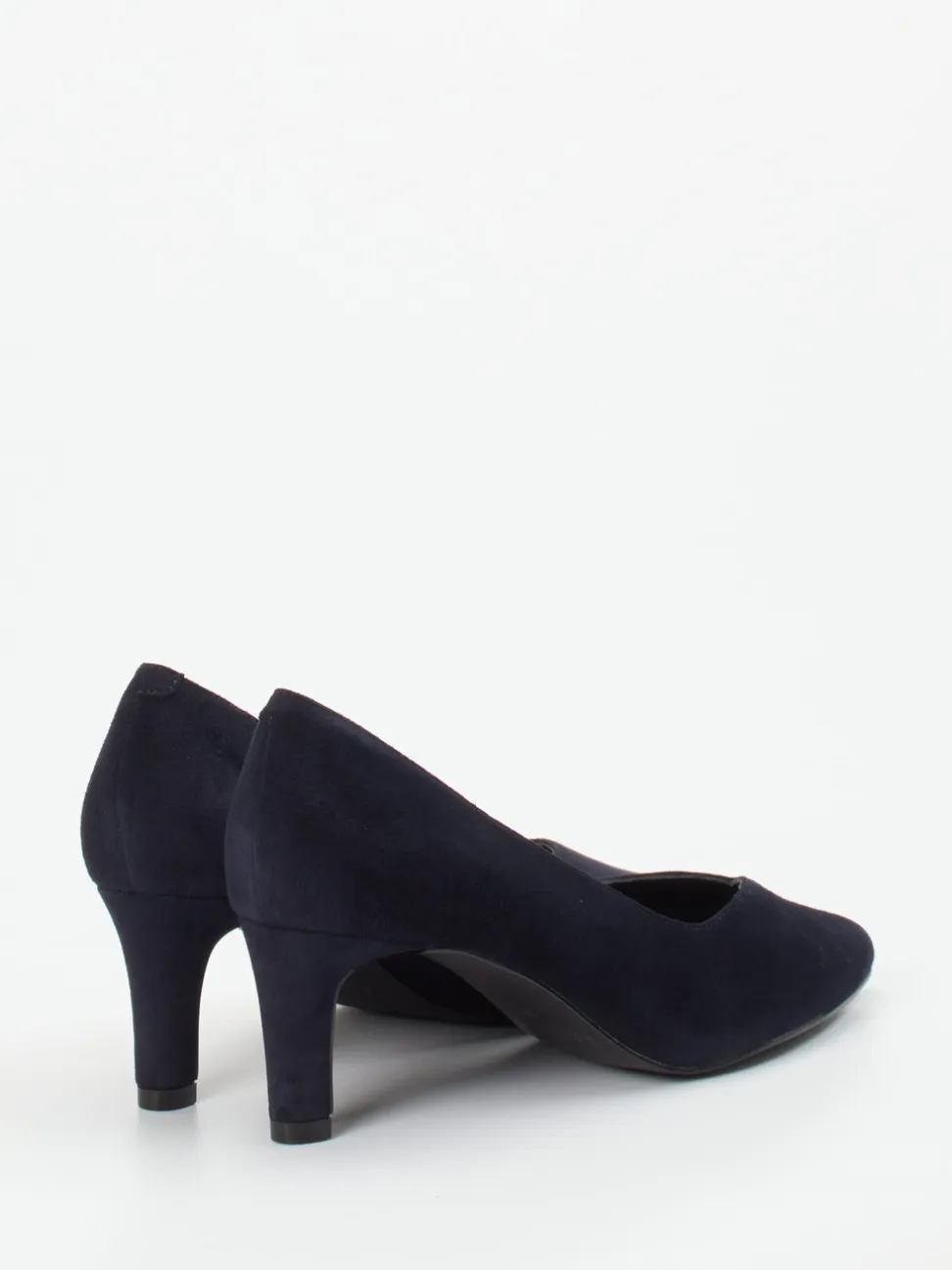 Maripé – Pumps aus Veloursleder dunkelblau