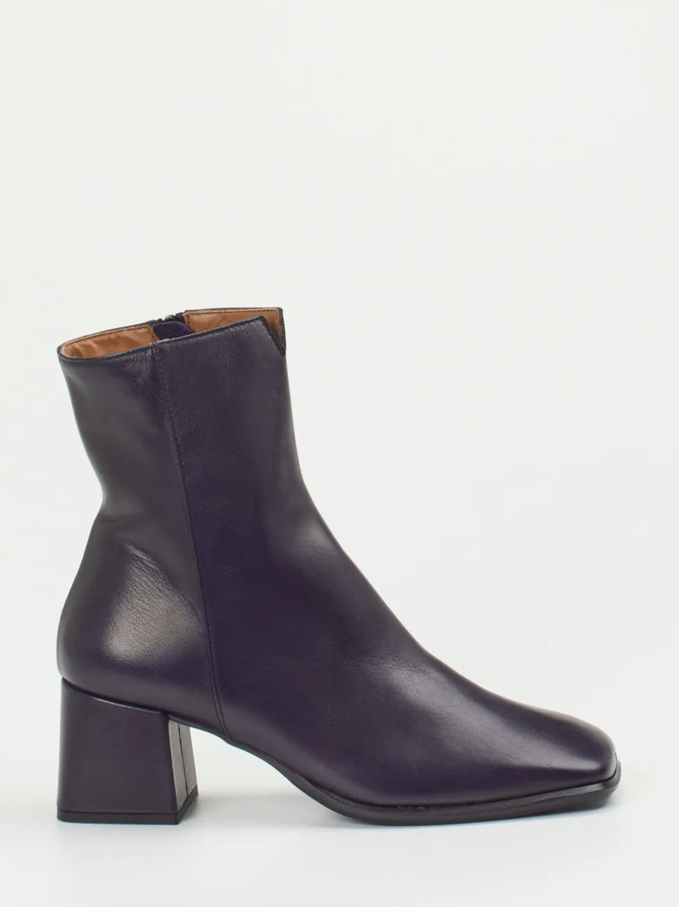 Maripé – Stiefeletten aus Kalbleder in Tiefviolett