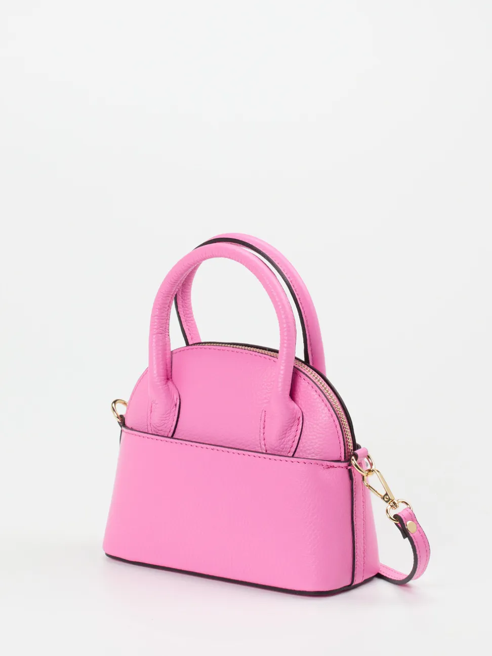 Marlon Firenze – Micro-Bag aus Kalbleder Pink
