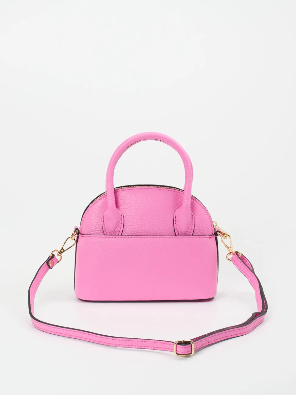 Marlon Firenze – Micro-Bag aus Kalbleder Pink