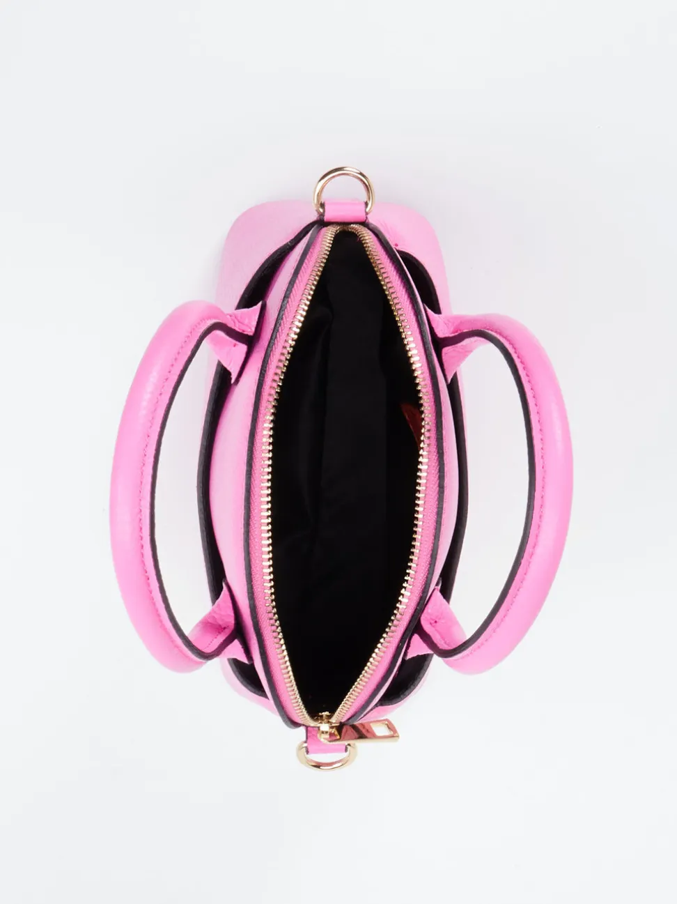 Marlon Firenze – Micro-Bag aus Kalbleder Pink