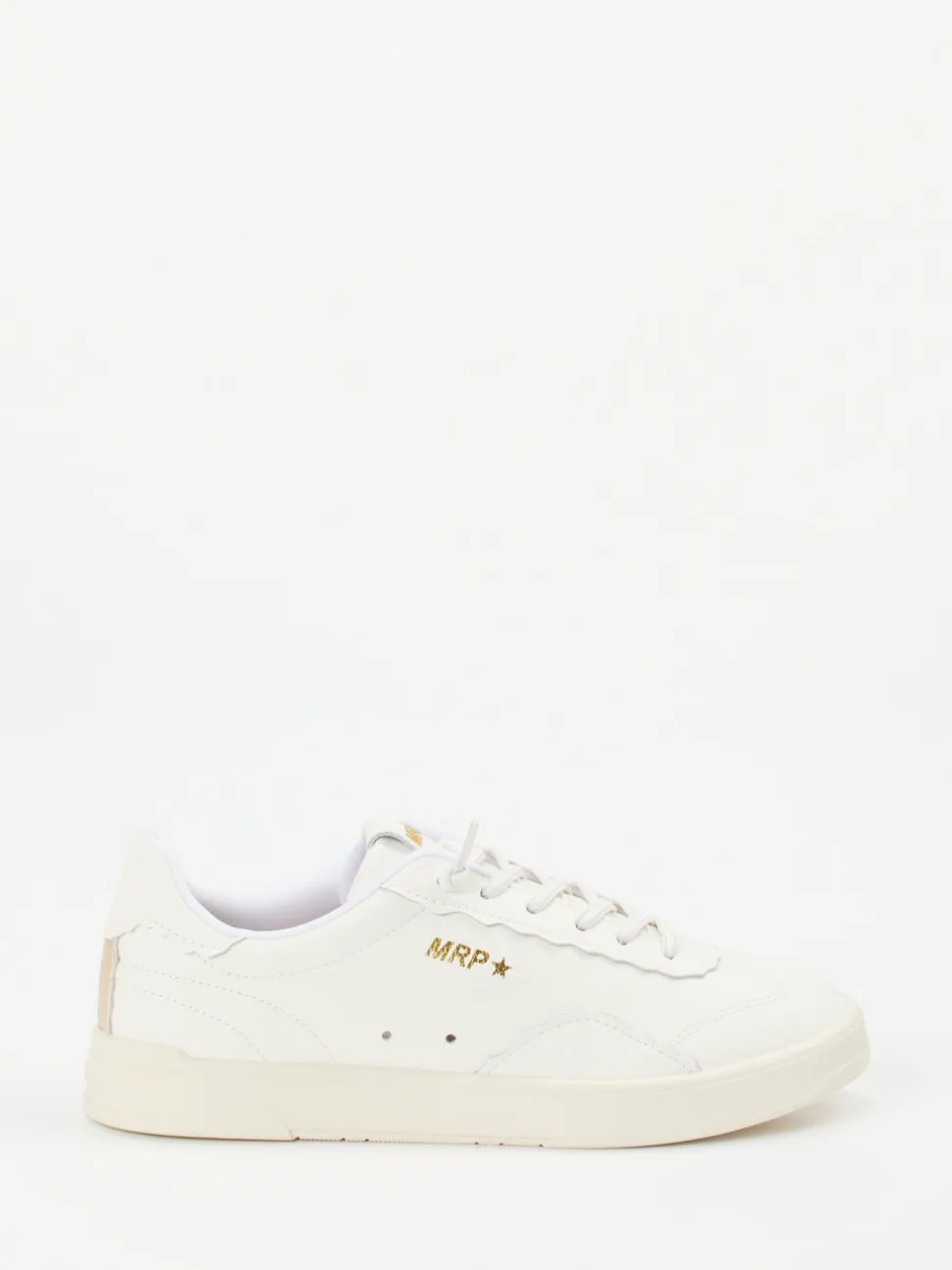 MRP – Low-Top Sneaker aus Kalbleder Offwhite