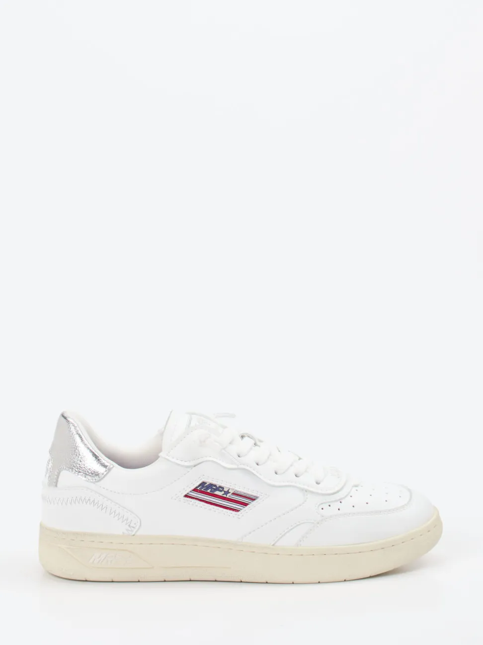 MRP – Retro-Sneaker aus Kalbleder in Weiß