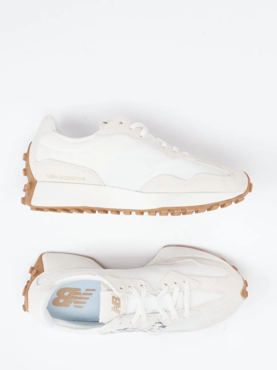 New Balance – Retro-Sneaker aus Textil und Wildleder
