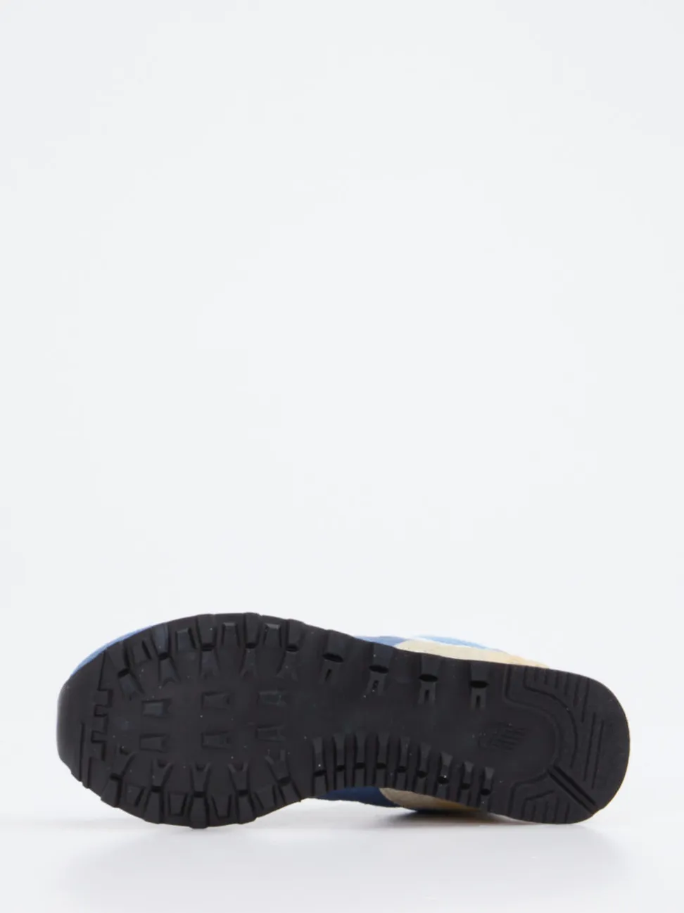New Balance – Sneaker aus Textil und Veloursleder blau