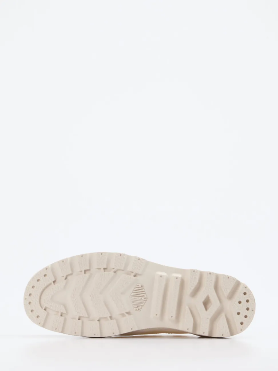Palladium – Schnürschuhe aus Canvas in Off-White