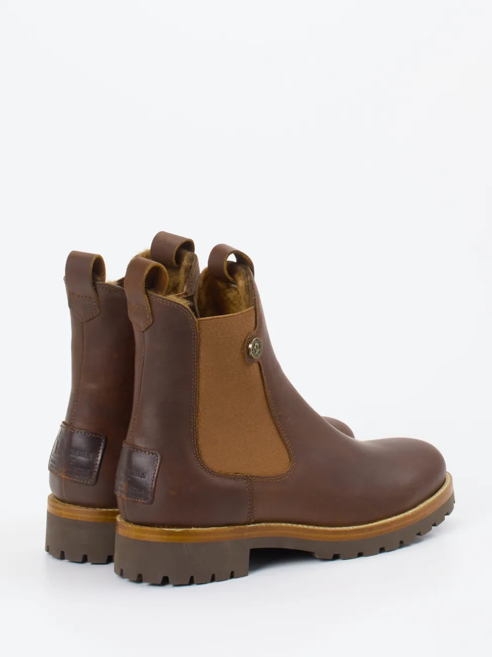 Panama Jack – Chelsea Boots aus Fettleder braun