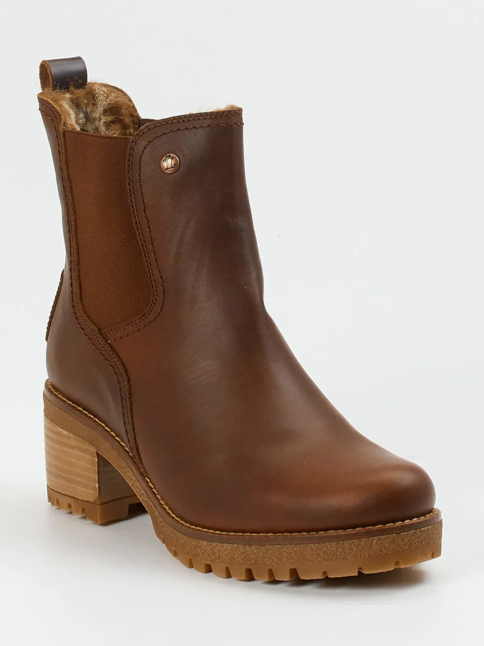 Panama Jack – Chelsea-Stiefelette aus Kalbleder Braun