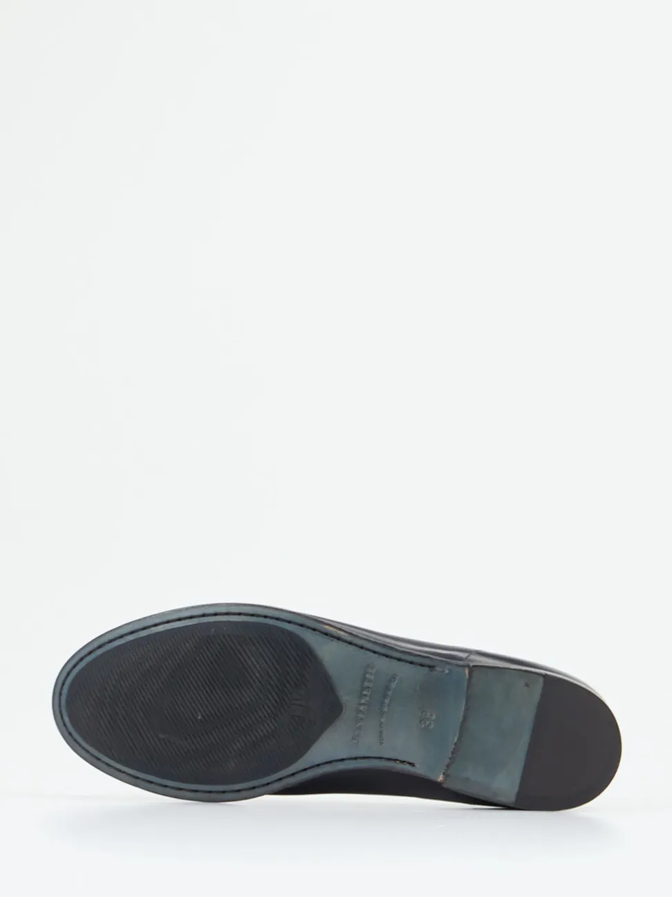 Pantanetti – Tassel Loafer aus Büffelleder Dunkelblau
