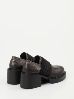 Papucei – Loafer aus Kalbleder mit Metallic-Finish