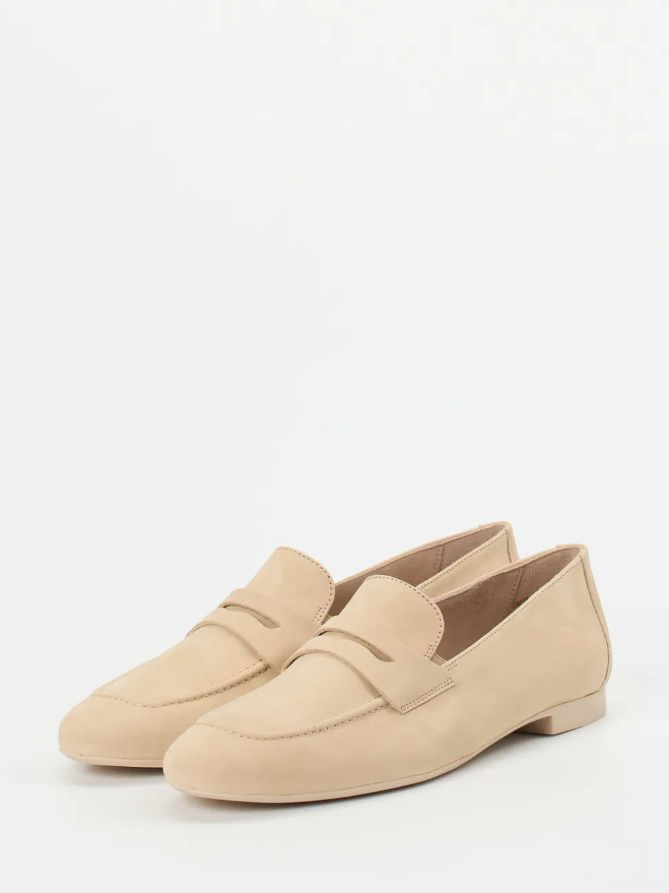 Paul Green – Loafer aus Veloursleder beige