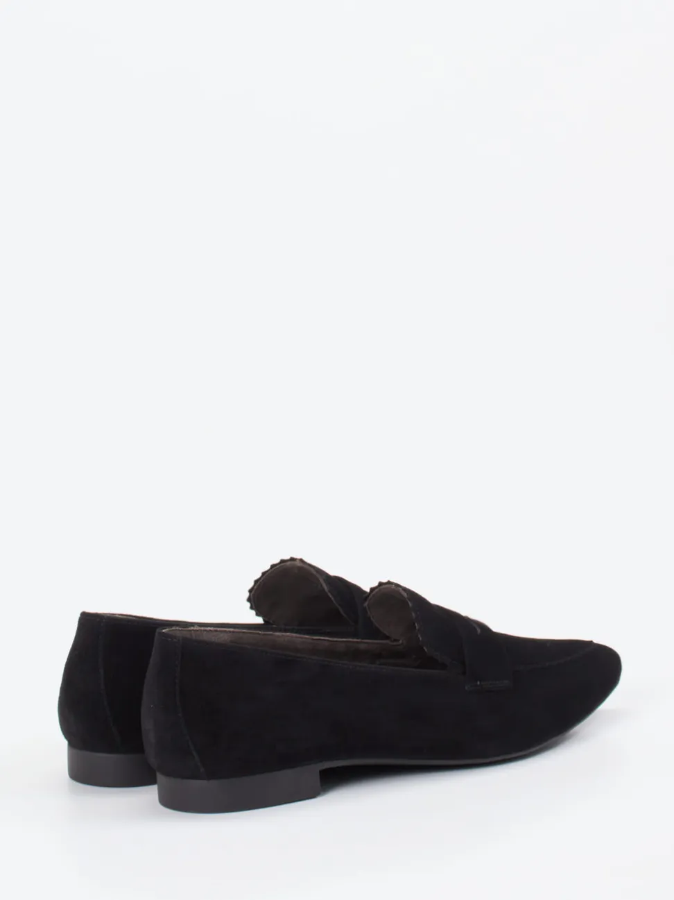 Paul Green – Loafer aus Veloursleder Schwarz