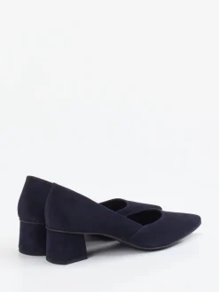 Paul Green – Pumps aus Veloursleder dunkelblau