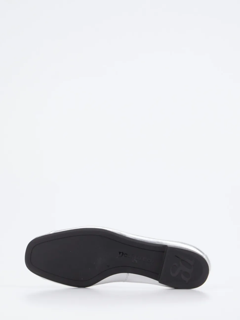 Paul Green – Spangenpumps aus Metallicleder silber