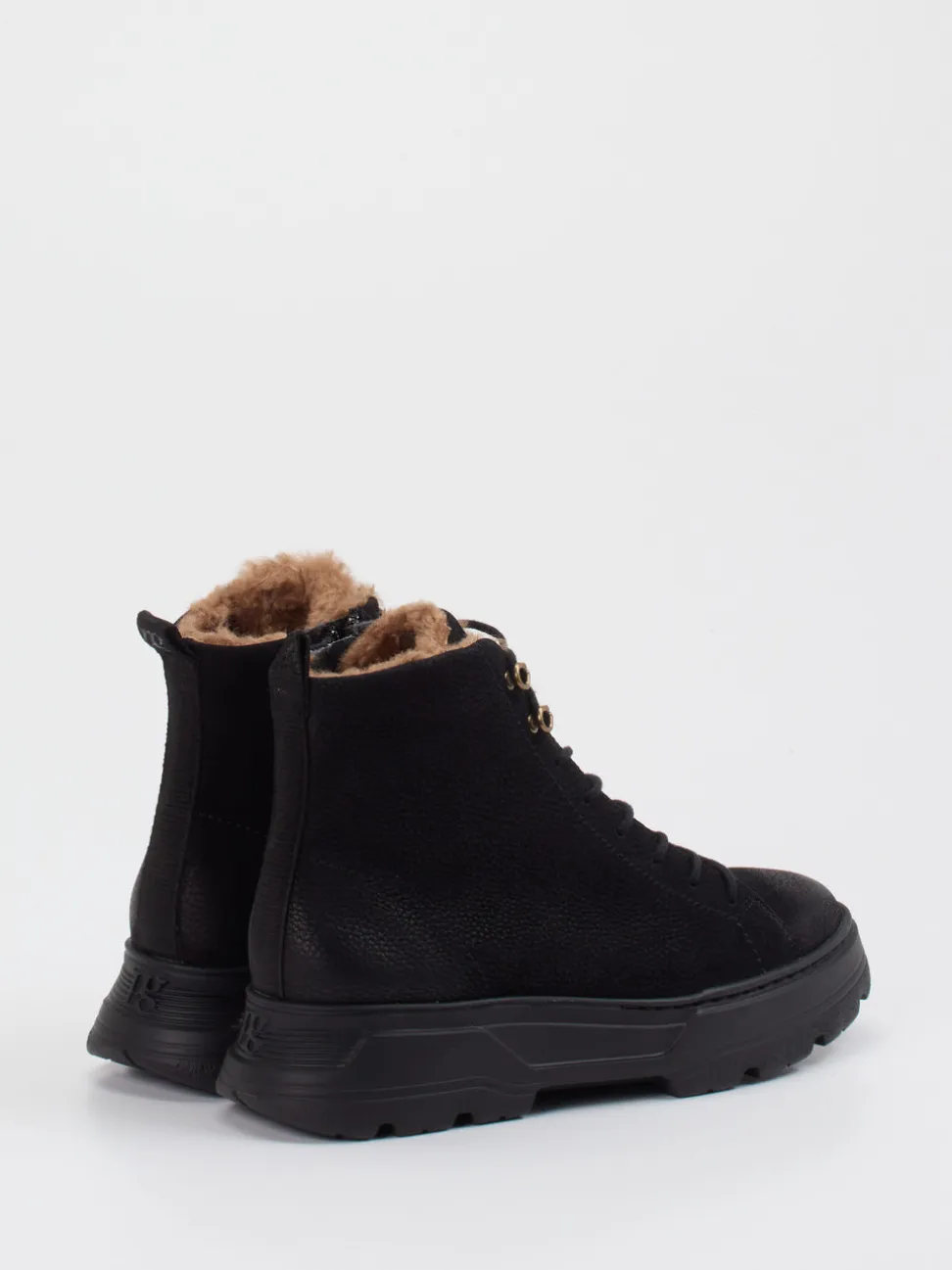 Paul Green – Stiefelette aus Nubukleder schwarz