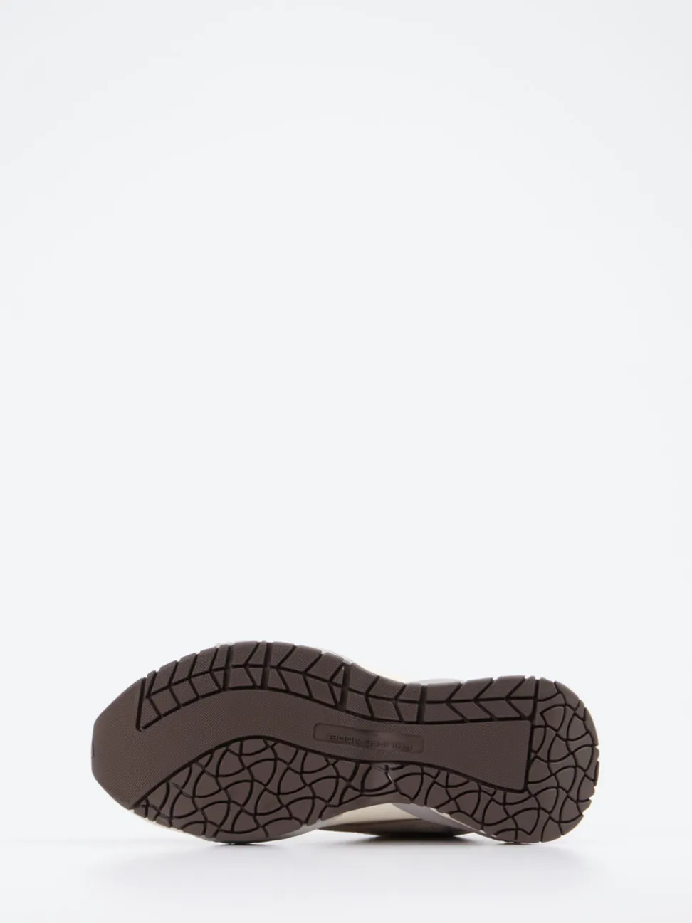 Philippe Model – Chunky Sneaker aus Velour/Textil beige