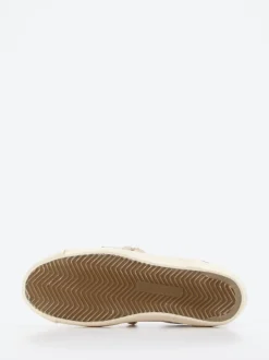 Philippe Model – Sneaker aus Metallicleder in Weiß