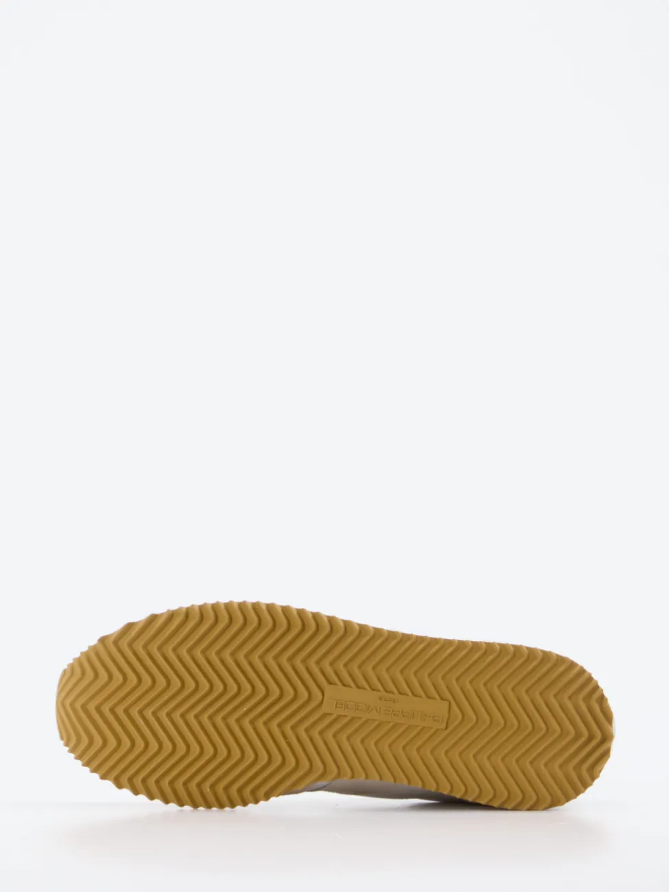 Philippe Model – Sneaker aus Leder-Mix in Offwhite