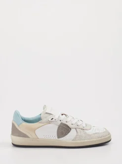 Philippe Model – Sneaker aus Kalbleder in Weiß