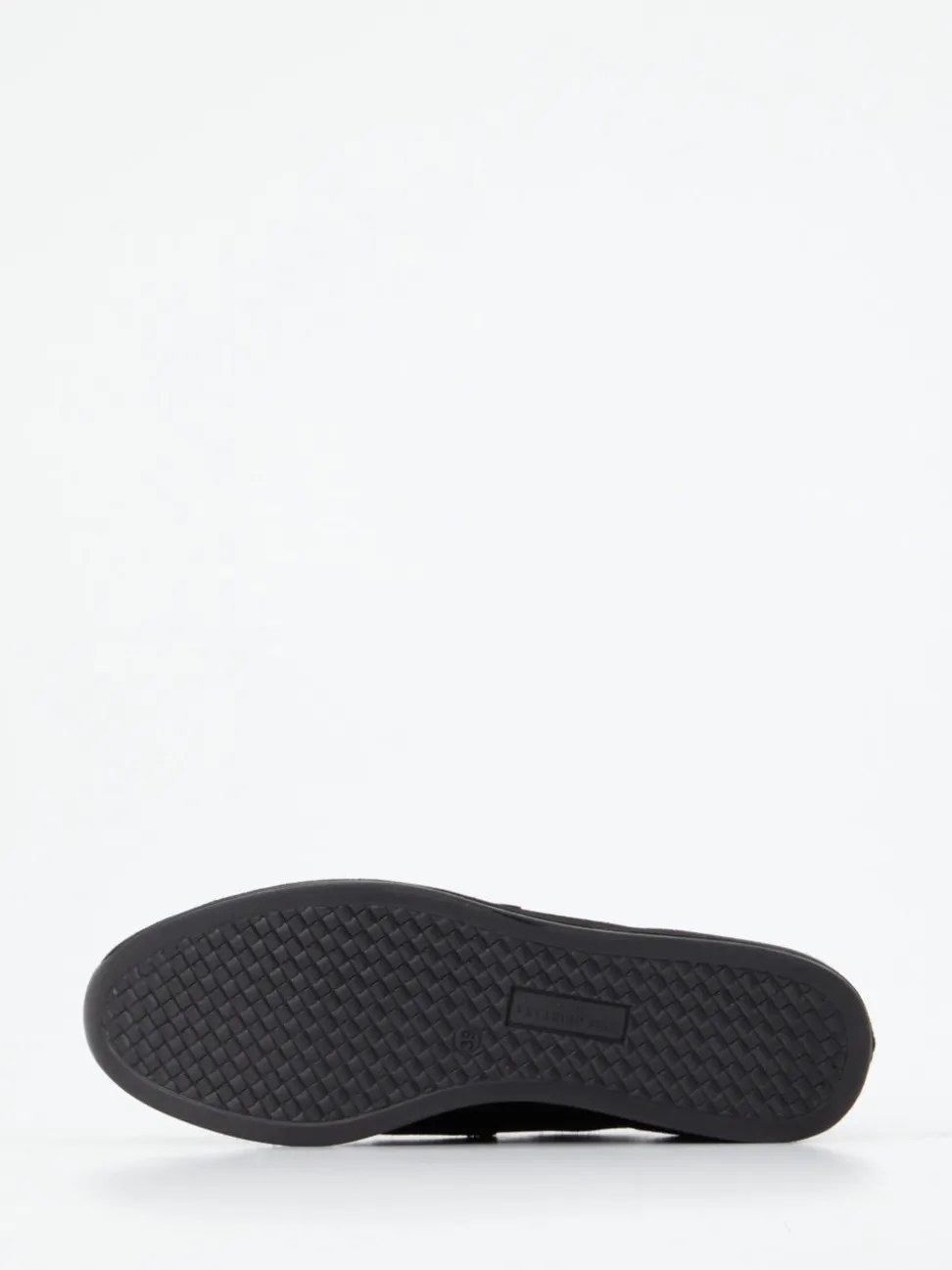 Pons Quintana – Plateau-Loafer aus Veloursleder schwarz