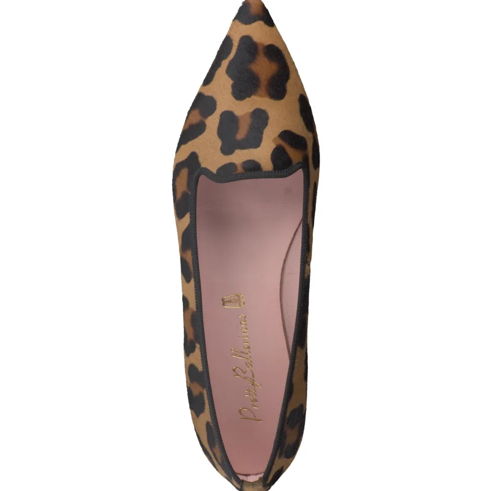 Pretty Ballerinas – Loafer-Ballerinas aus Fell braun