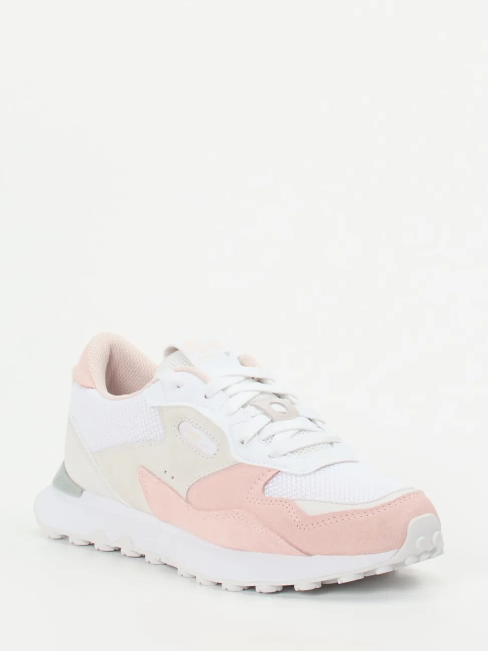 Puma – Retro-Sneaker aus Textil und Veloursleder Rosé