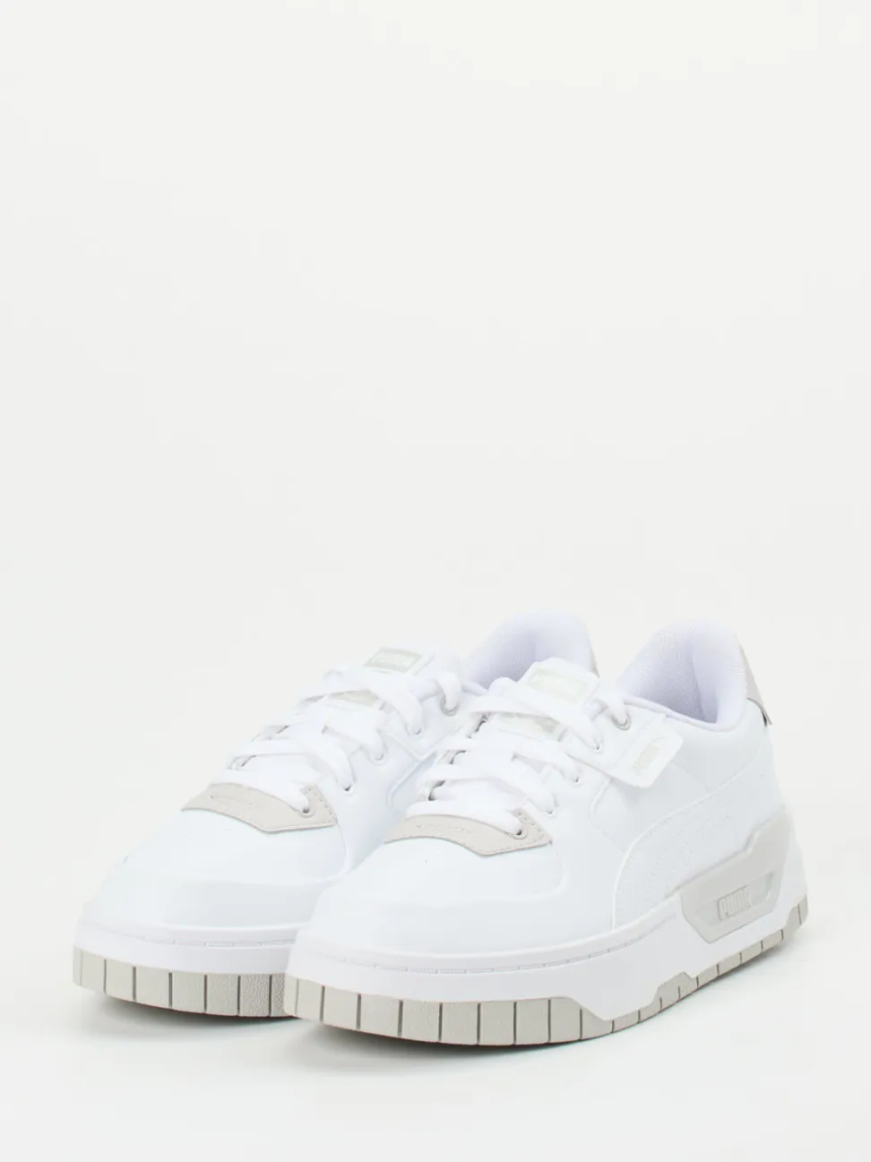Puma – Sneaker aus Leder in Weiß mit Chunky-Sohle