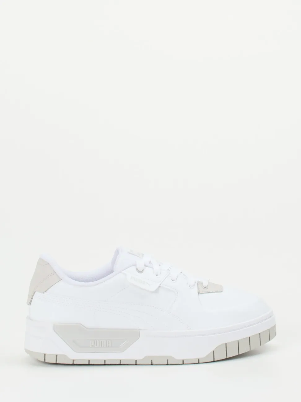 Puma – Sneaker aus Leder in Weiß mit Chunky-Sohle