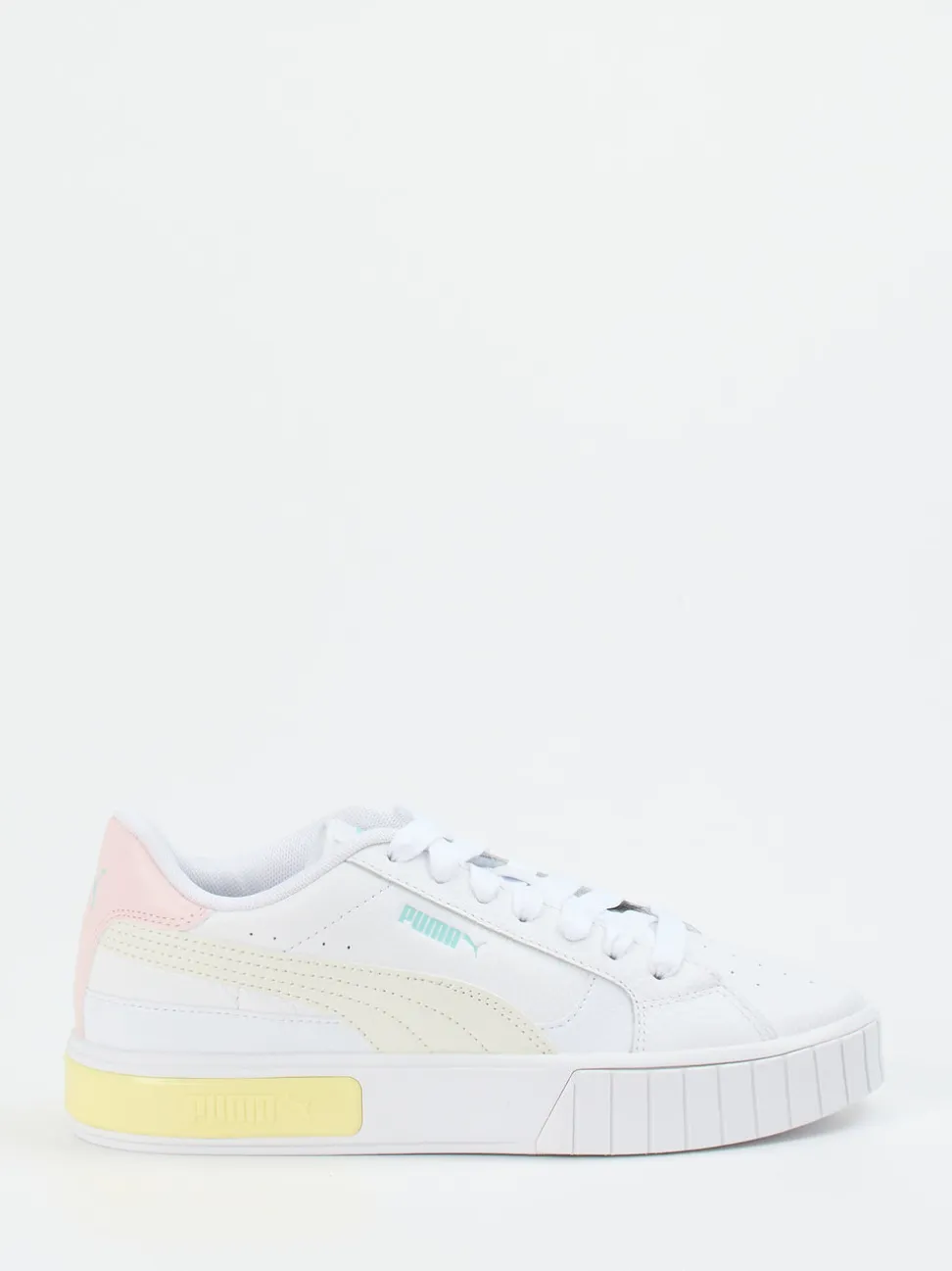 Puma – Sneaker aus Leder mit Pastellakzenten