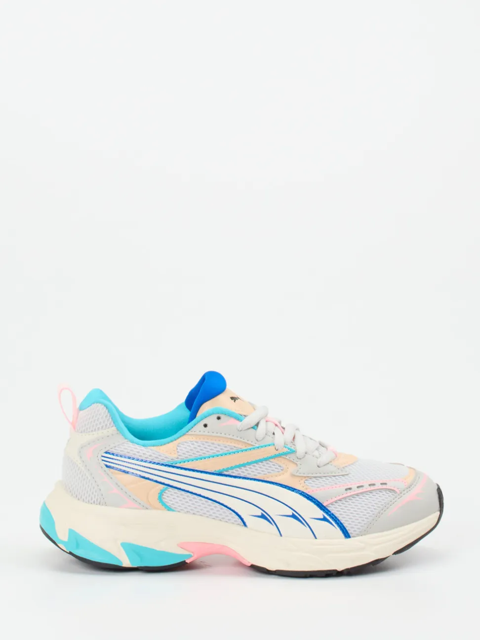 Puma – Sneaker aus Mesh und Synthetikleder Hellgrau