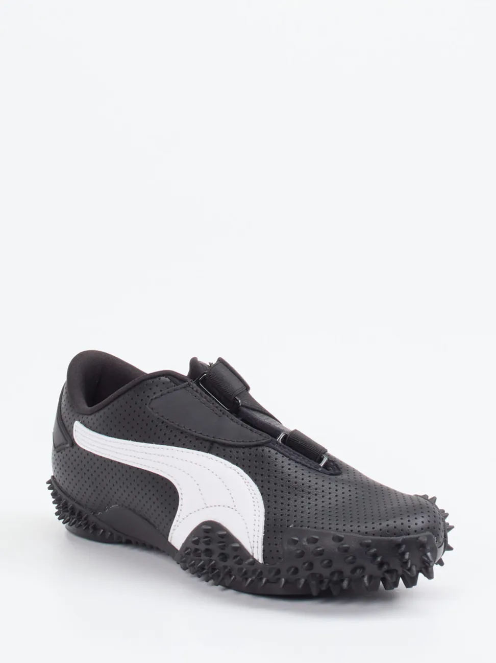 Puma – Sneaker aus perforiertem Leder Schwarz