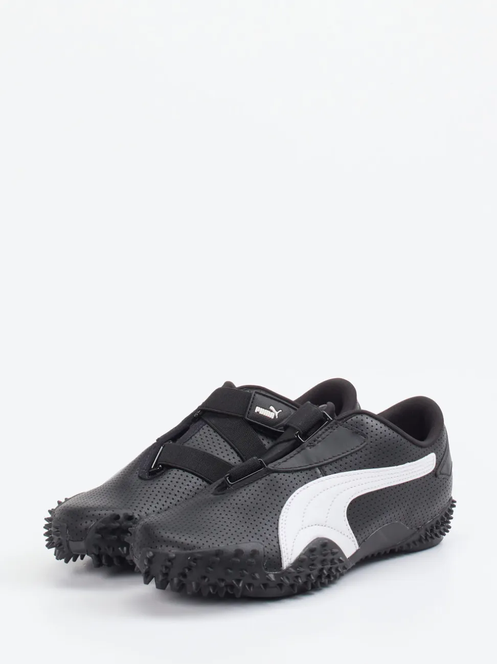 Puma – Sneaker aus perforiertem Leder Schwarz