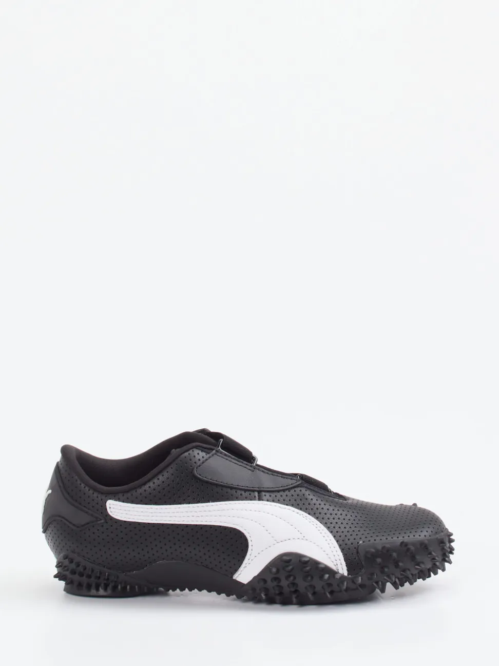 Puma – Sneaker aus perforiertem Leder Schwarz