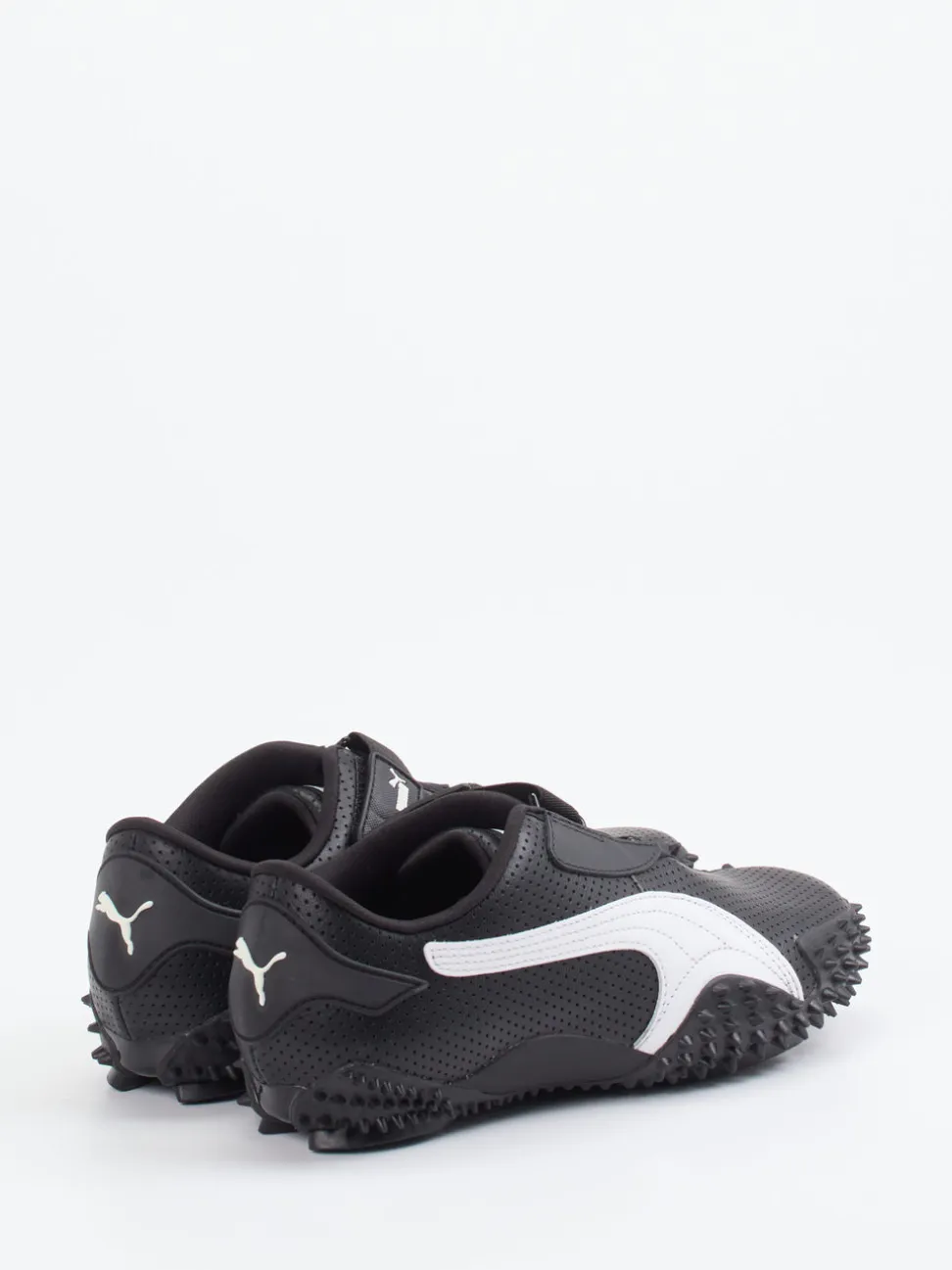 Puma – Sneaker aus perforiertem Leder Schwarz