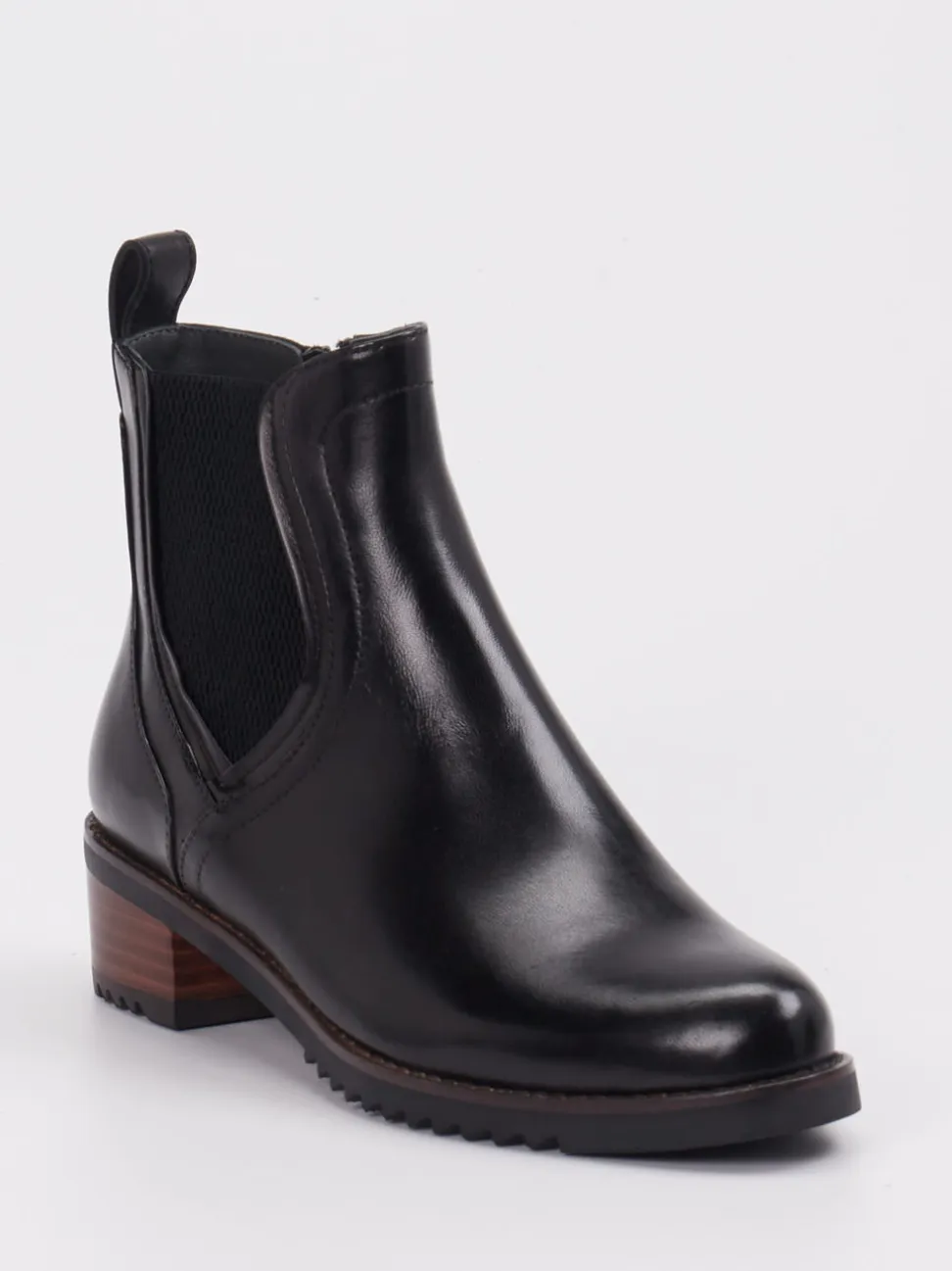 Ralph Harrison – Chelsea Boots aus Lammleder schwarz